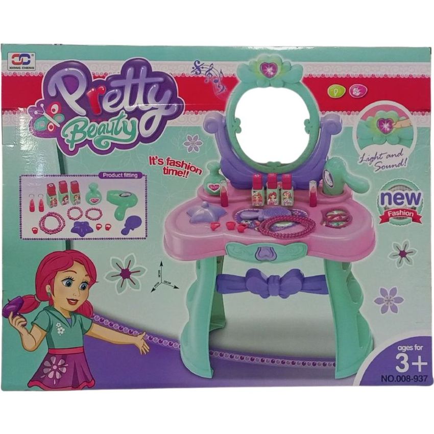 Pretty Beauty Vanity Makeup Playset