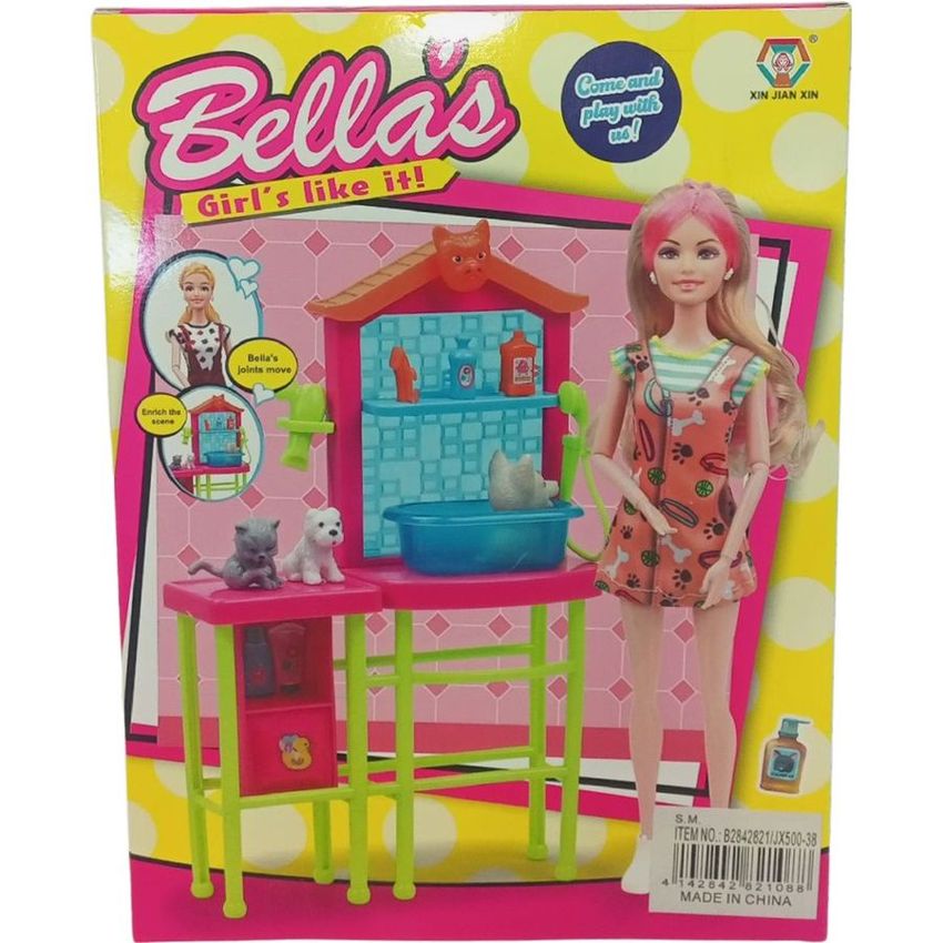Bella's Dress-Up Fashion Doll Set