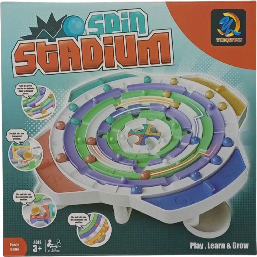Spin Stadium Marble Maze Game