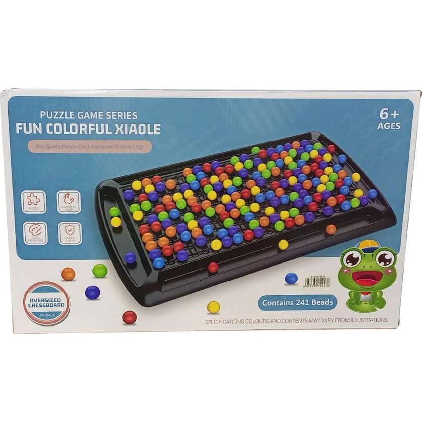 Fun Colorful Xiaole Bead Puzzle Board