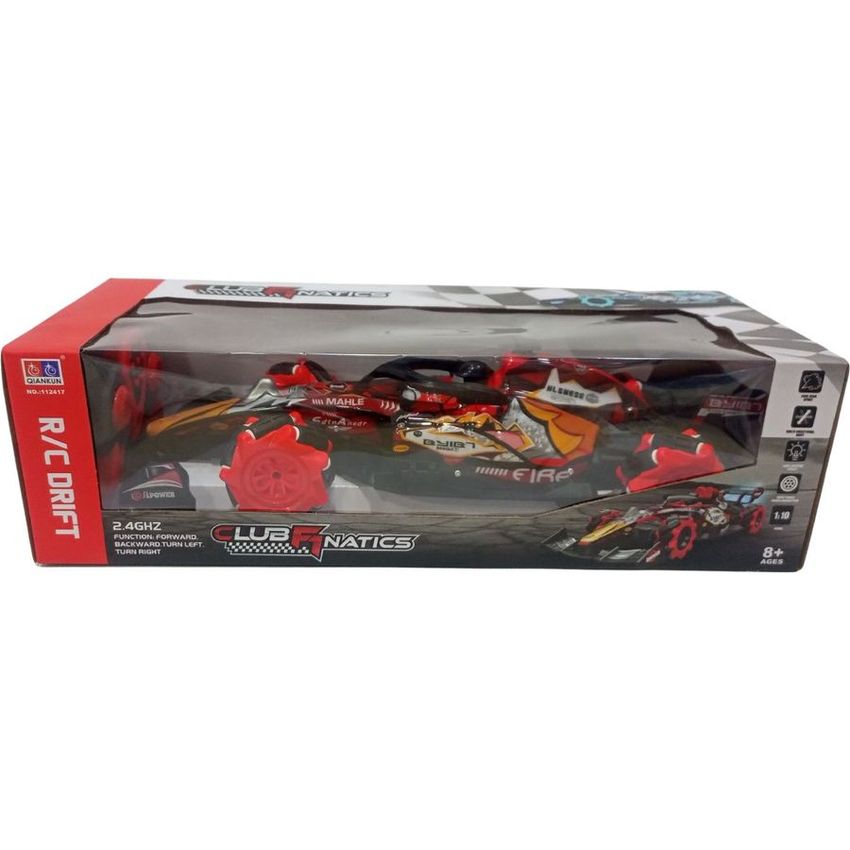 Club F1 Fanatics R/C Drift Car - Red