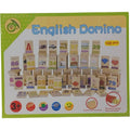 English Domino 100-Piece Learning Game