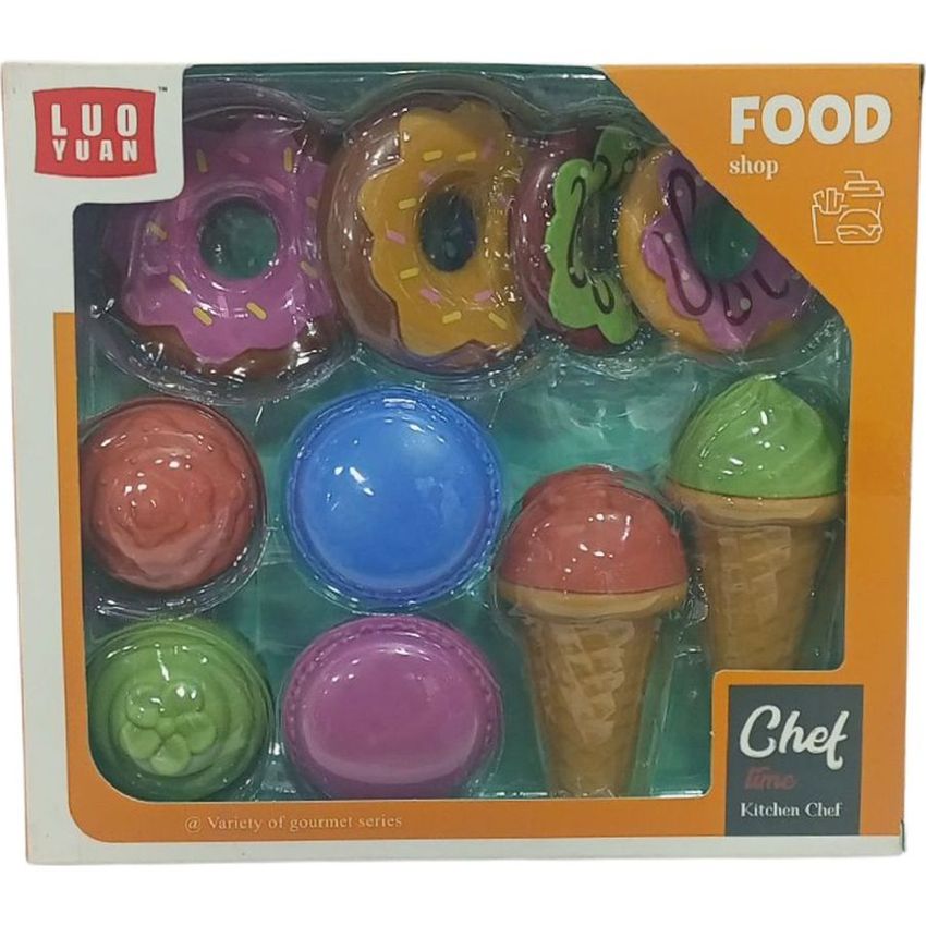 Donut & Ice Cream Pretend Food Set