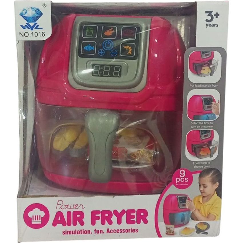 Toy Air Fryer Playset