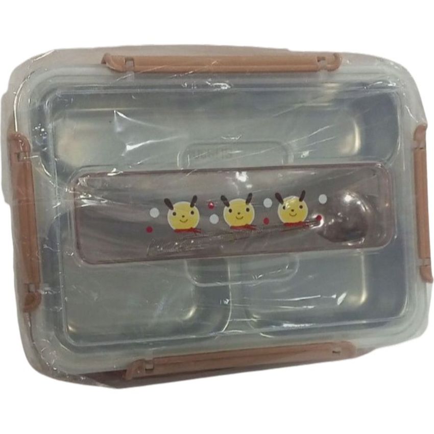 Yellow Cartoon Lunch Box