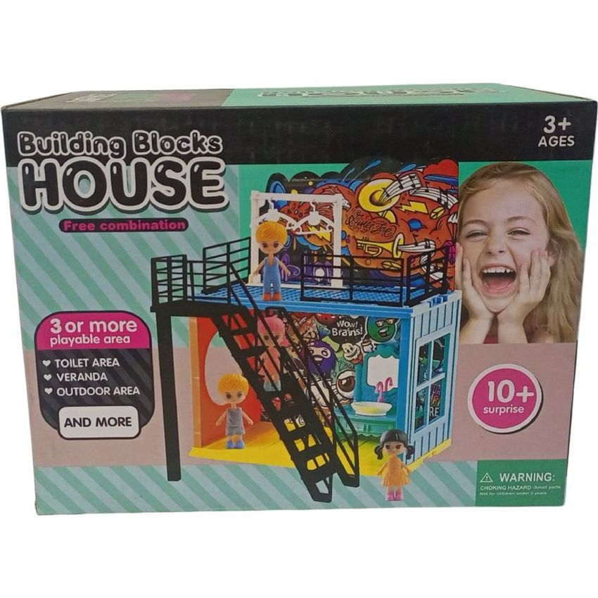 Building House Construction Playset - Multi-Level